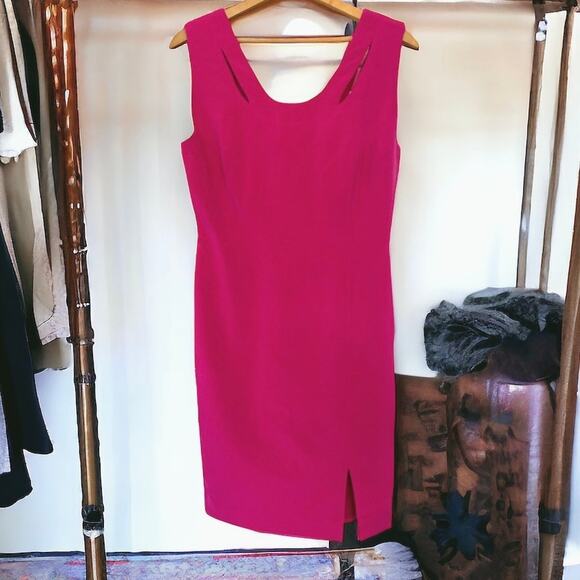 YL by Yair Dresses & Skirts - YL Hot Pink Silk Mini Dress Size 6